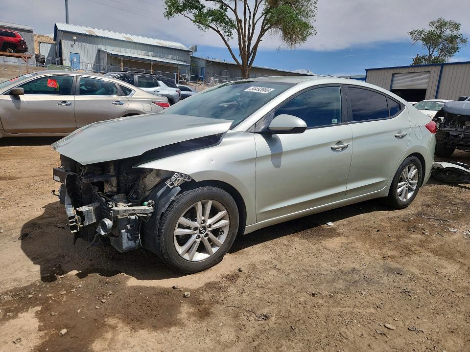 2017 Hyundai Elantra მანქანა იყიდება აუქციონზე, vin: 5NPD84LF2HH016300, აუქციონის ნომერი: 54493986
