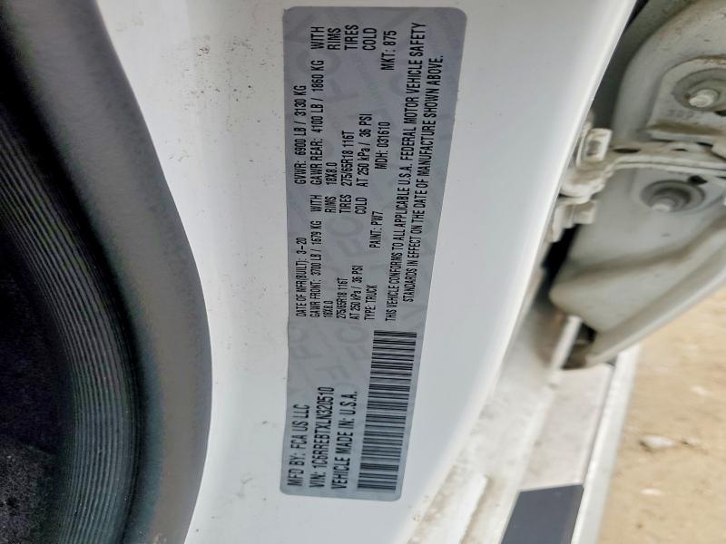 55277156 :رقم المزاد ، 1C6RREBTXLN320510 vin ، 2020 Ram 1500 مزاد بيع