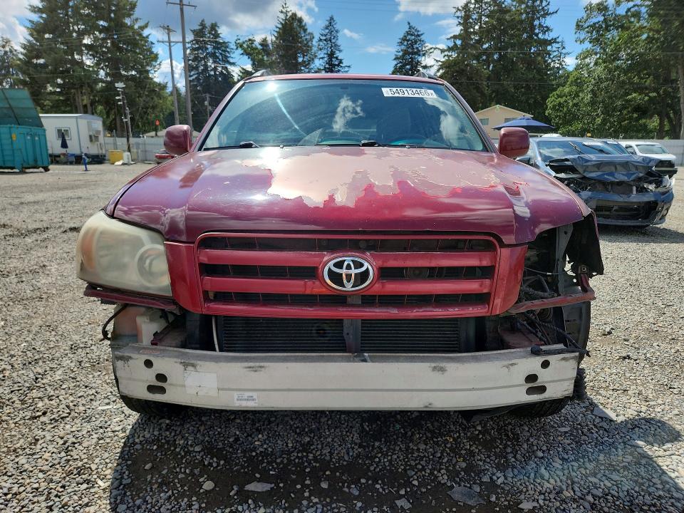 54913466 :رقم المزاد ، JTEEP21A850109247 vin ، 2005 Toyota Highlander مزاد بيع