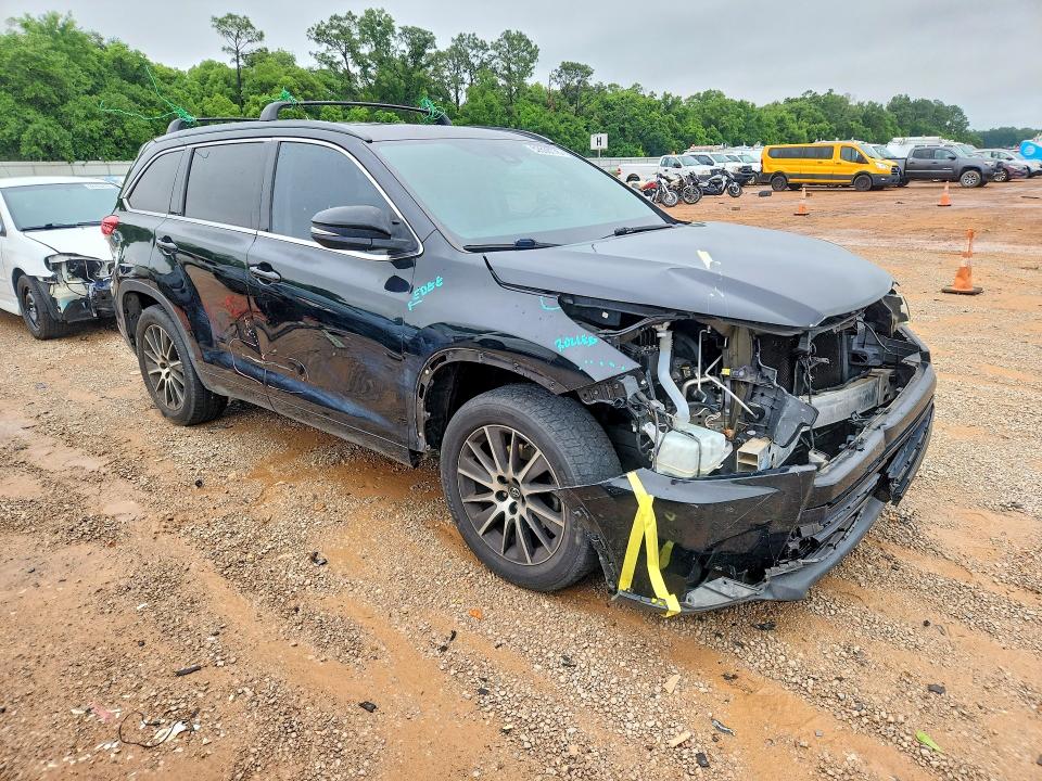 Продаж на аукціоні авто 2017 Toyota Highlander, vin: 5TDKZRFH7HS194583, номер лоту: 52638776