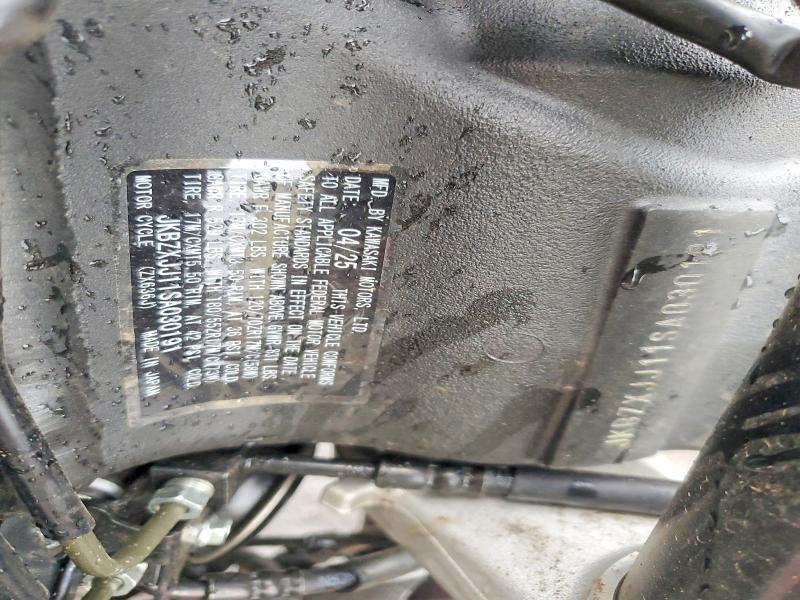 Продаж на аукціоні авто 2025 Kawasaki Zx636, vin: JKBZXJJ11SA030191, номер лоту: 53092806