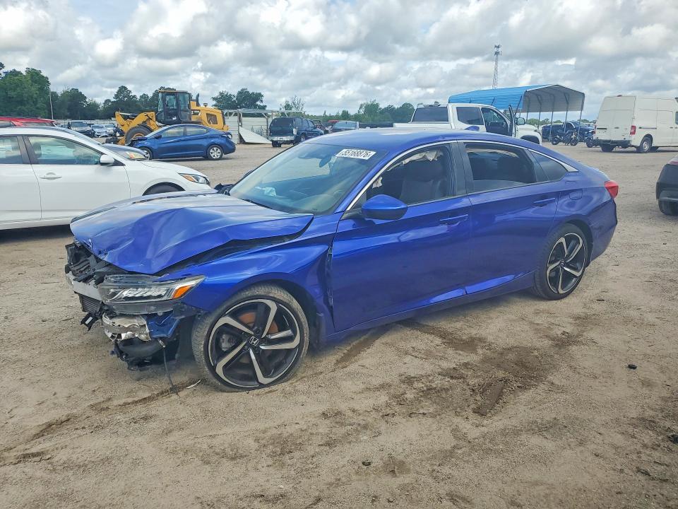 Auction sale of the 2019 Honda Accord, vin: 1HGCV1F37KA101024, lot number: 55168876