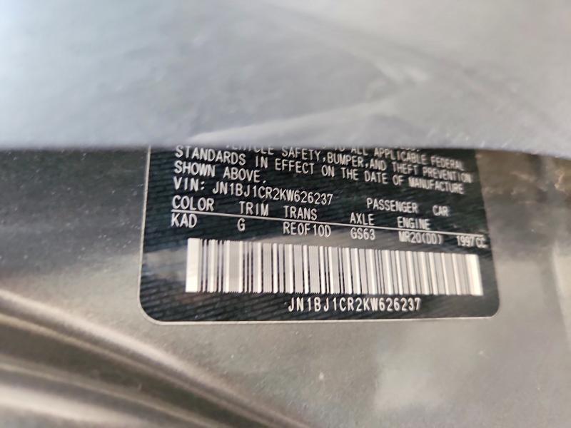 Продажа на аукционе авто 2019 Nissan Rogue, vin: JN1BJ1CR2KW626237, номер лота: 53405076