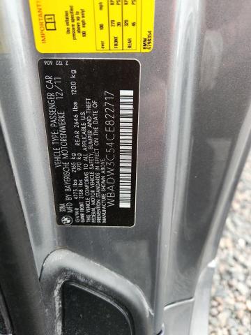 Продаж на аукціоні авто 2012 Bmw 328, vin: WBADW3C54CE822717, номер лоту: 53422366