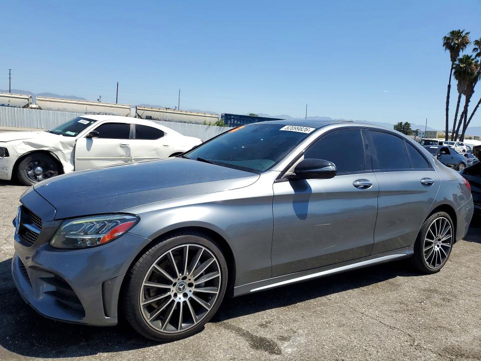 2021 Mercedes-benz C მანქანა იყიდება აუქციონზე, vin: W1KWF8DB6MR607496, აუქციონის ნომერი: 52099826