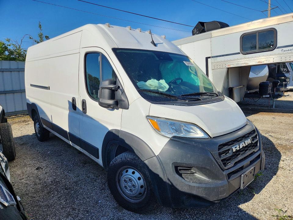 2023 Ram Promaster 2500 მანქანა იყიდება აუქციონზე, vin: 3C6LRVDG4PE576416, აუქციონის ნომერი: 68143646