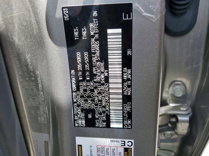 Продаж на аукціоні авто 2024 Lexus Nx 450h+, vin: JTJKKCFZ4R2024052, номер лоту: 54638446