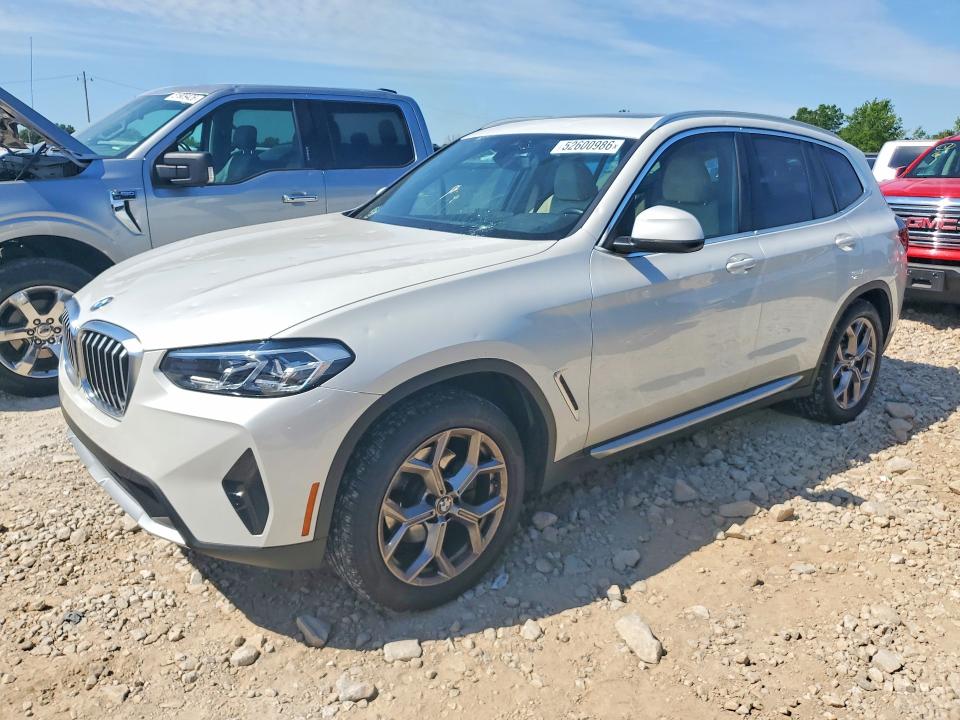Auction sale of the 2022 Bmw X3, vin: 5UX53DP04N9J42010, lot number: 52600986