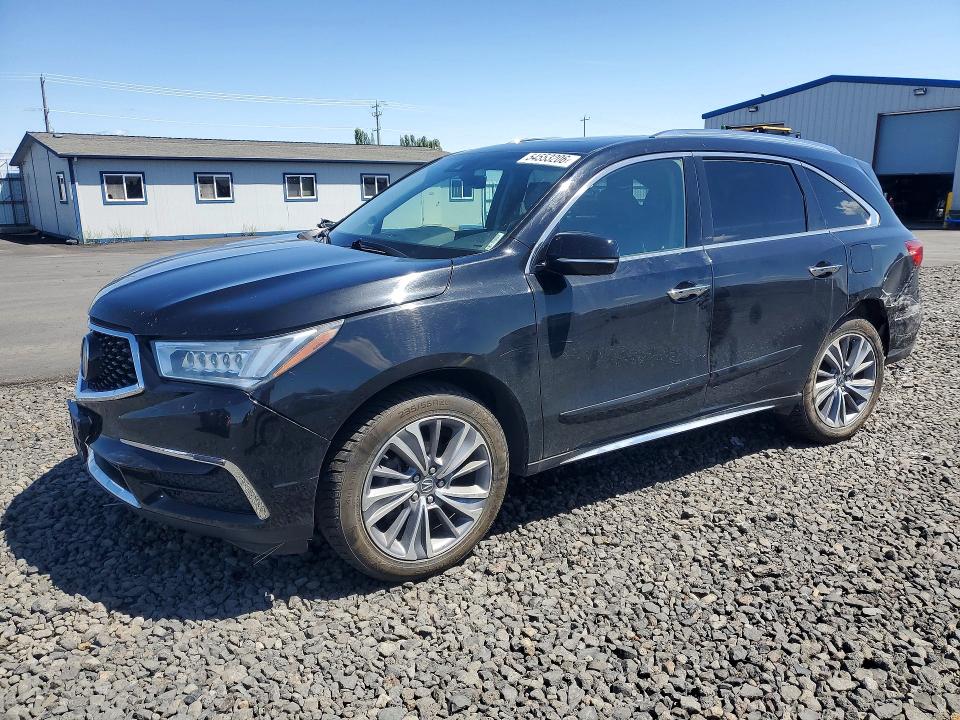 54553206 :رقم المزاد ، 5FRYD4H52HB027386 vin ، 2017 Acura Mdx مزاد بيع