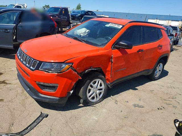 55420796 :رقم المزاد ، 3C4NJDAB1JT101045 vin ، 2018 Jeep Compass مزاد بيع