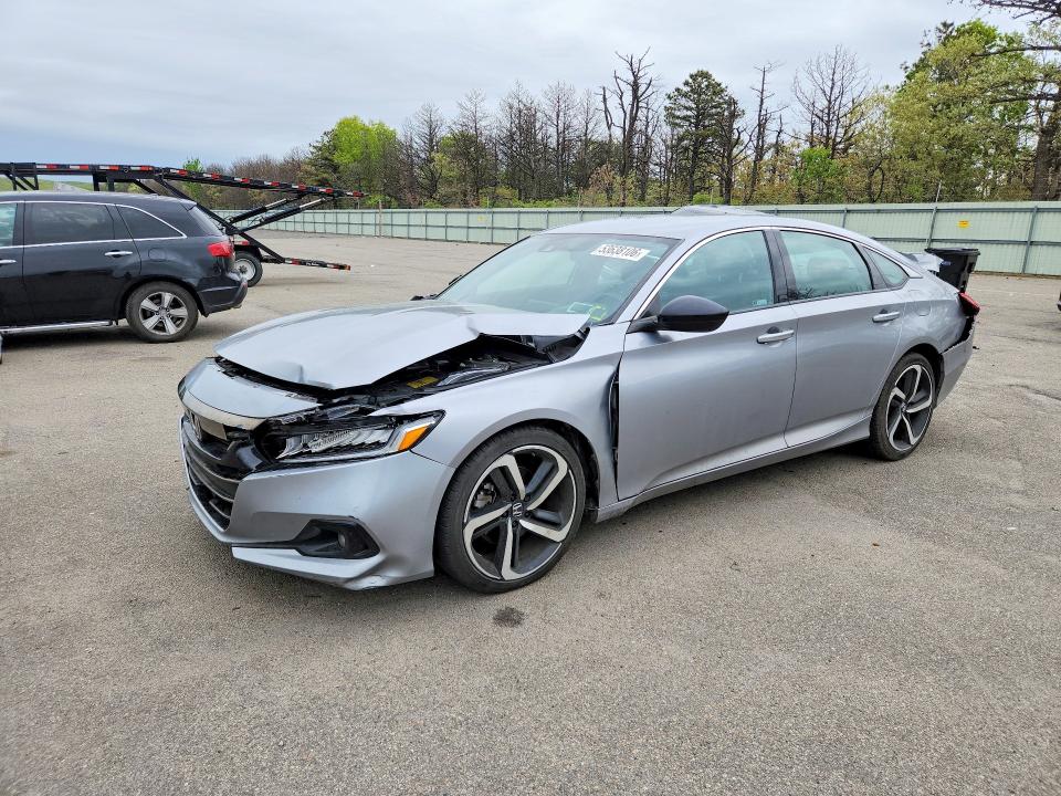 53638106 :رقم المزاد ، 1HGCV1F34NA036346 vin ، 2022 Honda Accord مزاد بيع