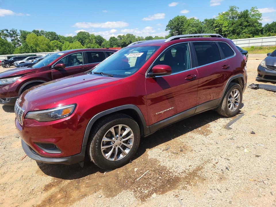 53394806 :رقم المزاد ، 1C4PJLLN2KD171705 vin ، 2019 Jeep Cherokee مزاد بيع