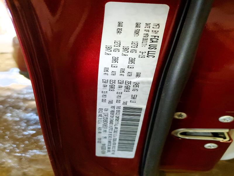 Продажа на аукционе авто 2019 Jeep Cherokee, vin: 1C4PJMDX9KD430518, номер лота: 51504476