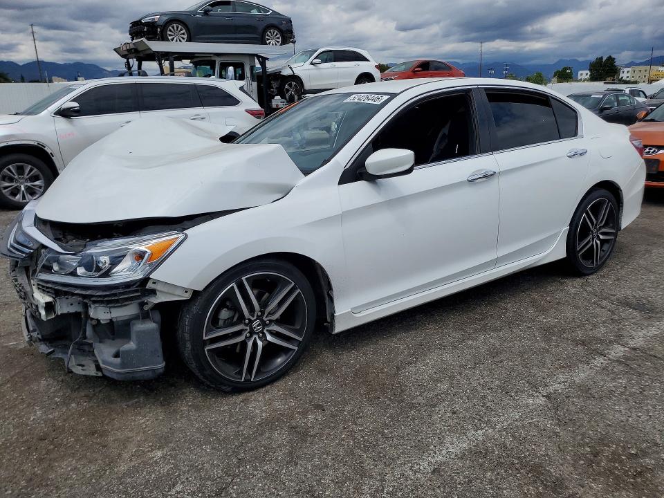 52426446 :رقم المزاد ، 1HGCR2F57GA151683 vin ، 2016 Honda Accord مزاد بيع