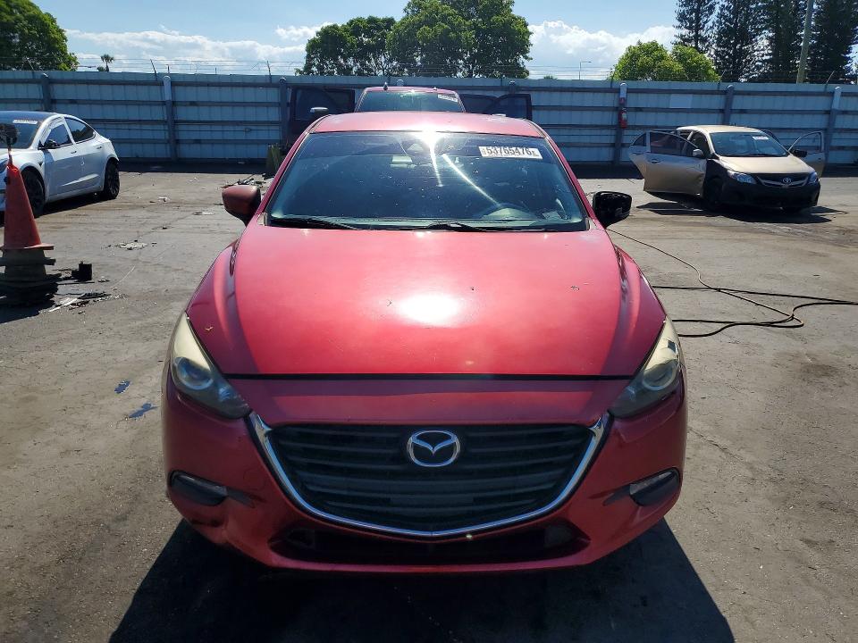 53765476 :رقم المزاد ، JM1BN1V74H1117933 vin ، 2017 Mazda 3 مزاد بيع
