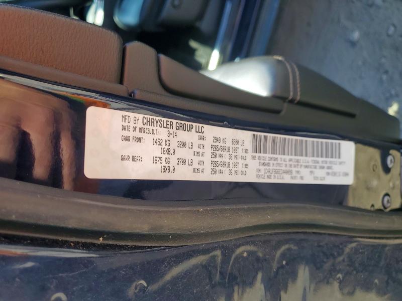 Продажа на аукционе авто 2014 Jeep Grand Cherokee, vin: 1C4RJFBG6EC440098, номер лота: 52349706
