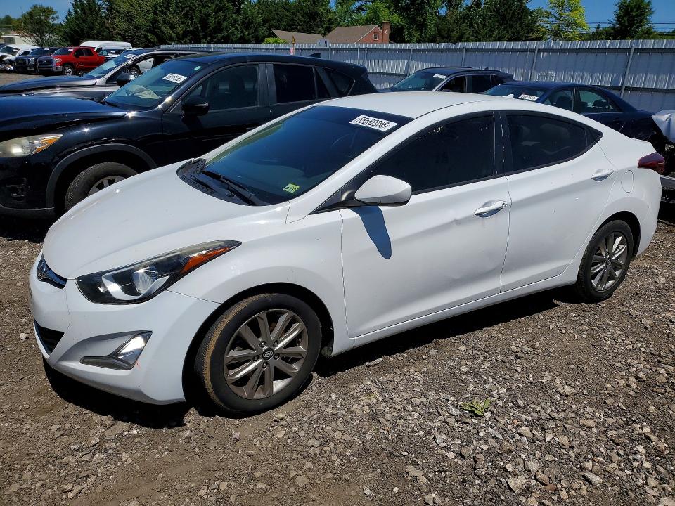 55562086 :رقم المزاد ، 5NPDH4AE3GH662521 vin ، 2016 Hyundai Elantra مزاد بيع
