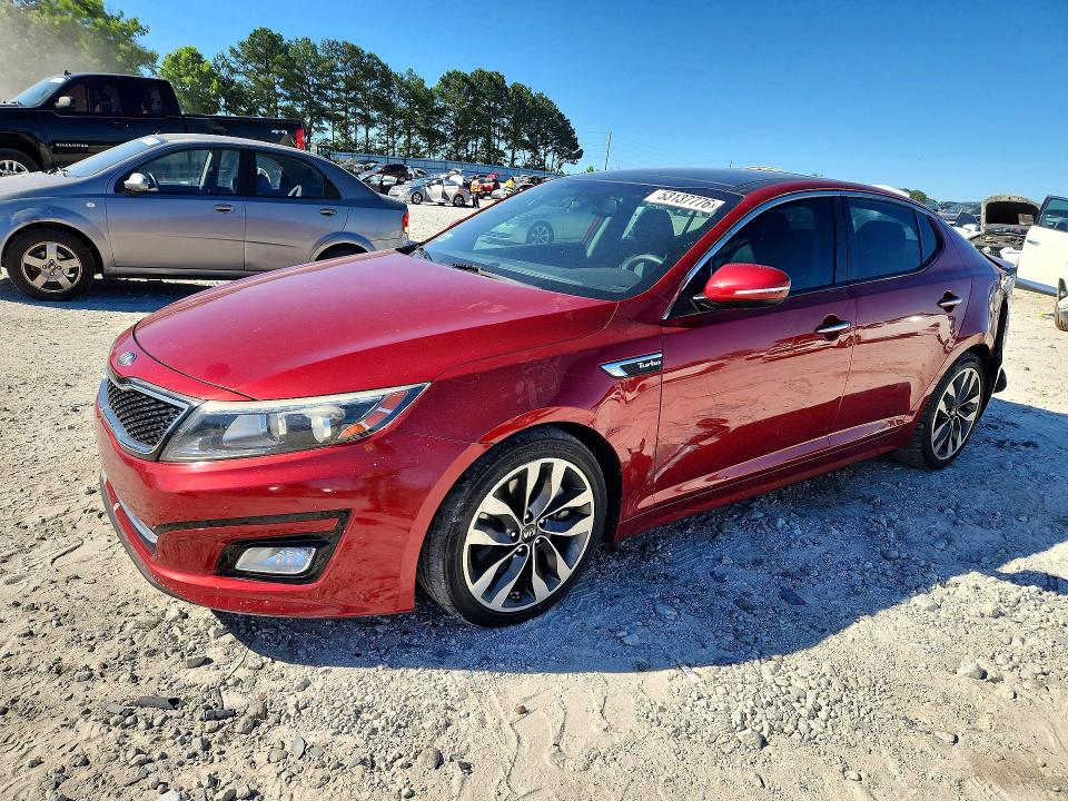 2015 Kia Optima მანქანა იყიდება აუქციონზე, vin: 5XXGR4A66FG417886, აუქციონის ნომერი: 53137776