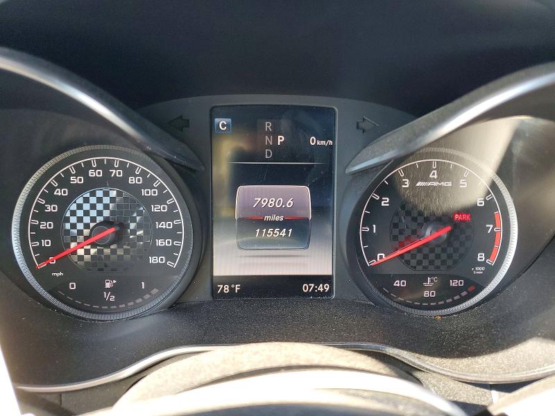 54195346 :رقم المزاد ، WDDWJ6EB5HF489790 vin ، 2017 Mercedes-benz C مزاد بيع