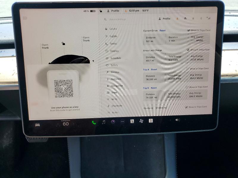 53118316 :رقم المزاد ، 5YJ3E1EA3NF369286 vin ، 2022 Tesla Model 3 مزاد بيع