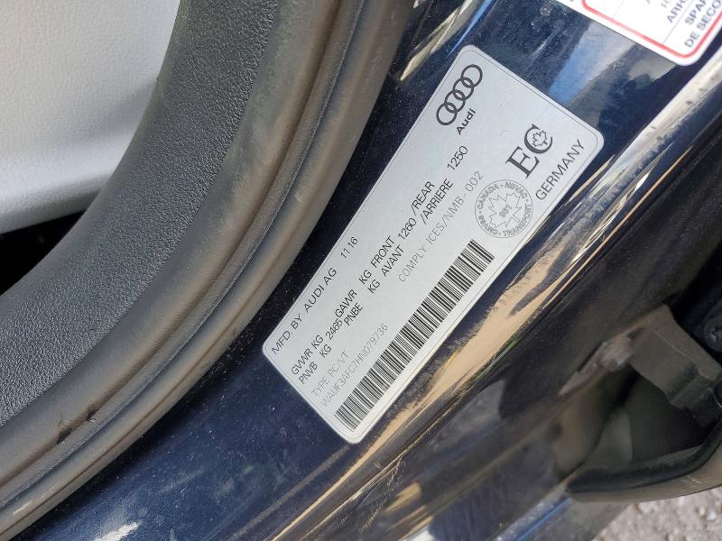 51326066 :رقم المزاد ، WAUF3AFC7HN079736 vin ، 2017 Audi A6 مزاد بيع