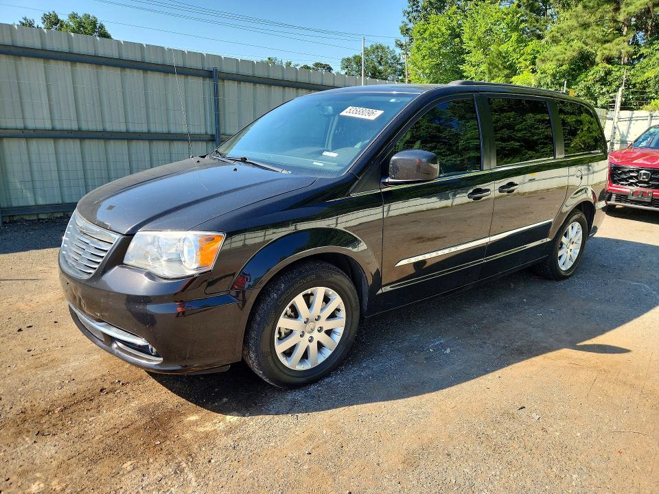 2015 Chrysler Town & Country მანქანა იყიდება აუქციონზე, vin: 2C4RC1BG5FR526282, აუქციონის ნომერი: 53588096