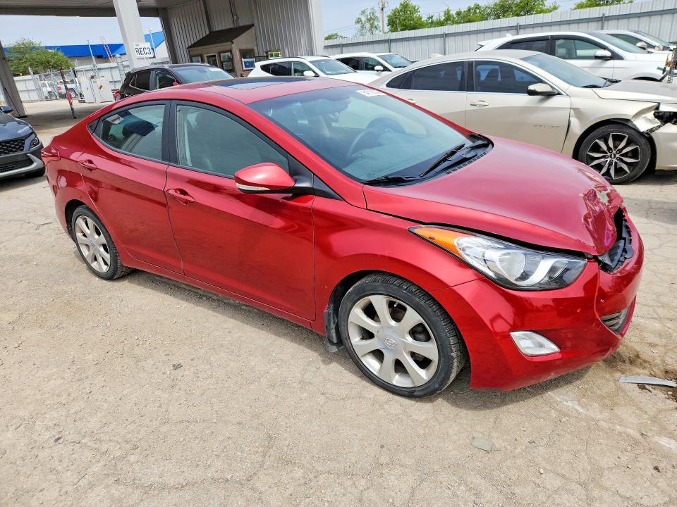 54710006 :رقم المزاد ، KMHDH4AE8DU634775 vin ، 2013 Hyundai Elantra مزاد بيع