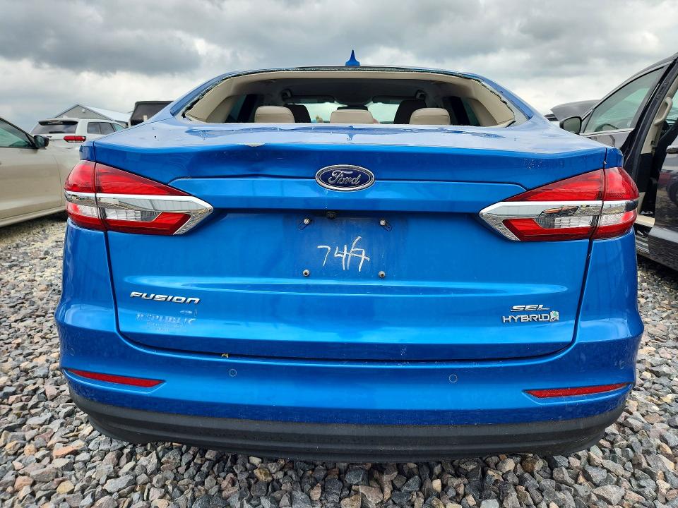 Aukcja sprzedaży 2019 Ford Fusion, vin: 3FA6P0MU4KR123747, numer aukcji: 53941566