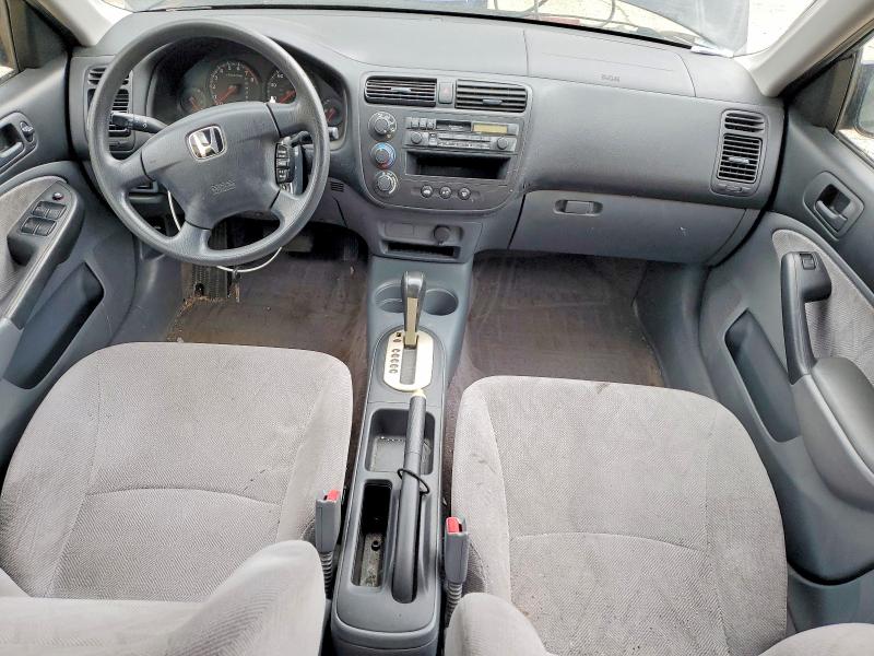 53009806 :رقم المزاد ، JHMES16521S008405 vin ، 2001 Honda Civic مزاد بيع