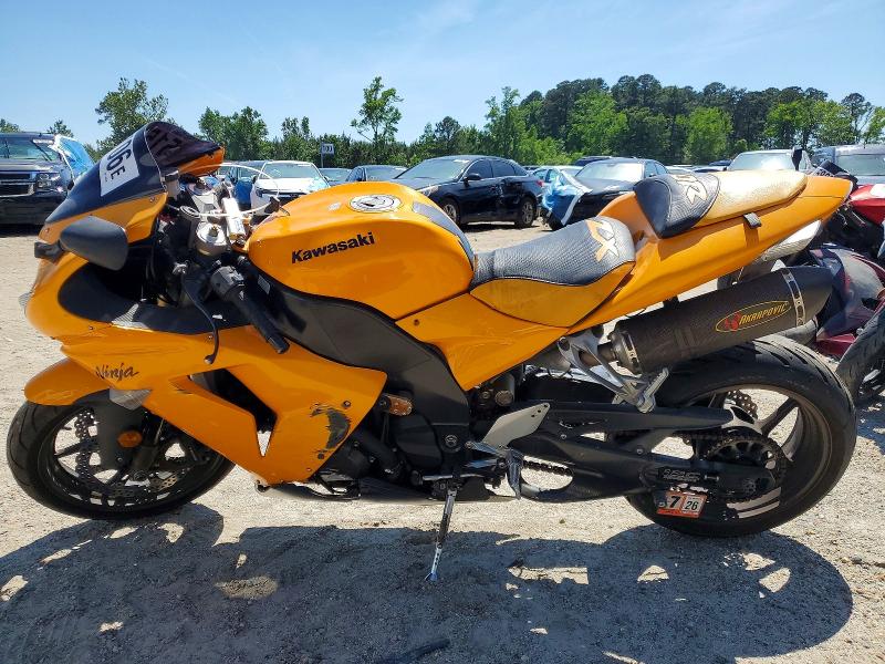 51523706 :رقم المزاد ، JKAZXCD156A008048 vin ، 2006 Kawasaki Zx1000 مزاد بيع