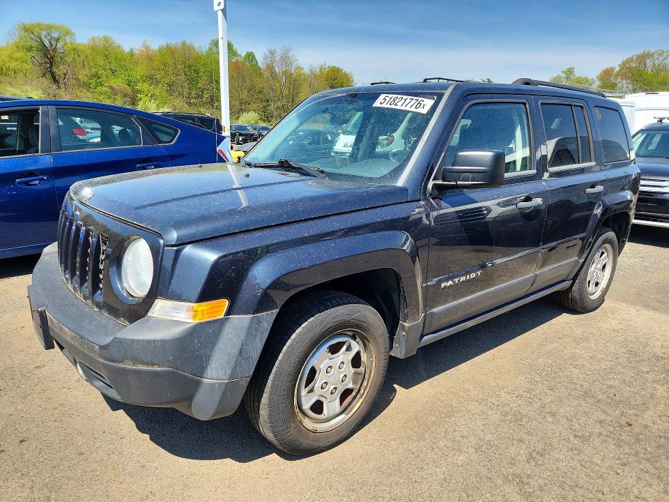 Продажа на аукционе авто 2014 Jeep Patriot, vin: 1C4NJPBB4ED692452, номер лота: 51821776