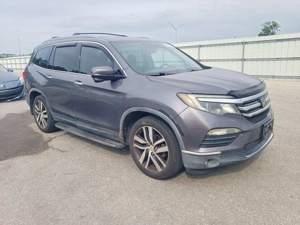 52206126 :رقم المزاد ، 5FNYF5H91GB029391 vin ، 2016 Honda Pilot مزاد بيع