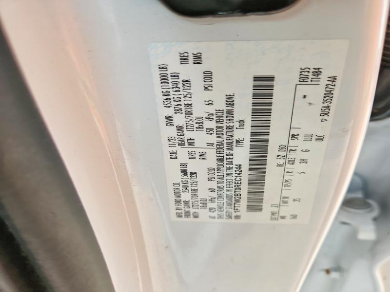 Aukcja sprzedaży 2024 Ford F250, vin: 1FT7W2BT0REC14244, numer aukcji: 53994656
