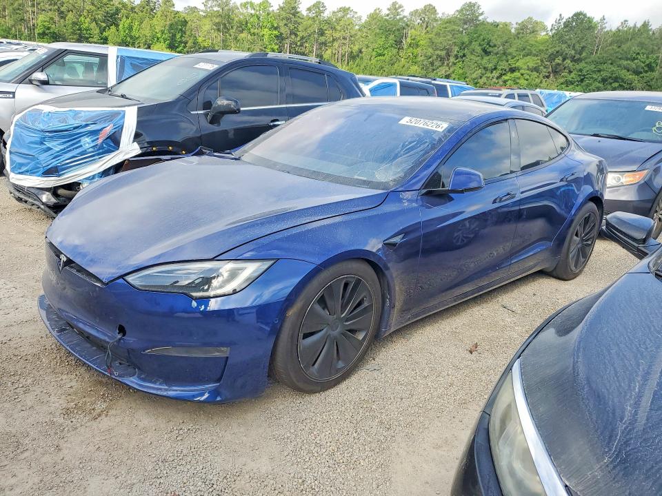 Продажа на аукционе авто 2022 Tesla Model S, vin: 5YJSA1E55NF476205, номер лота: 52076226