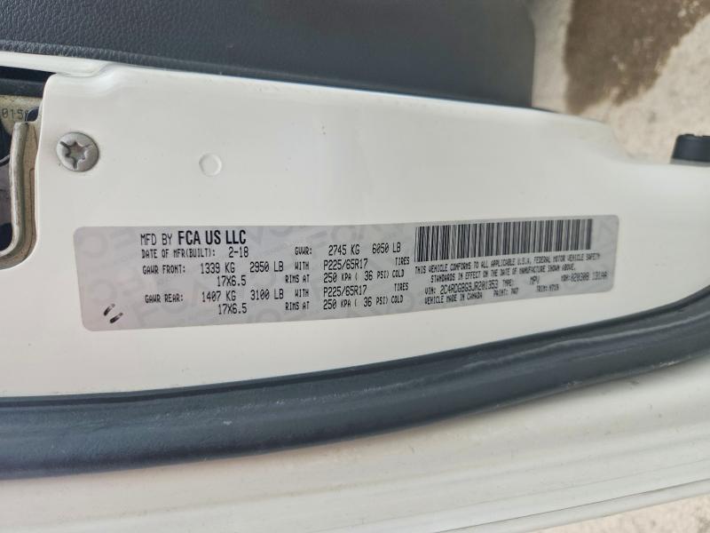 Продажа на аукционе авто 2018 Dodge Grand Caravan, vin: 2C4RDGBG9JR201353, номер лота: 54214346