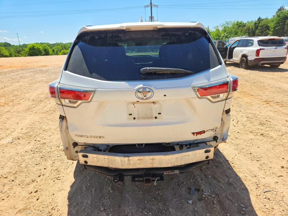 Aukcja sprzedaży 2016 Toyota Highlander, vin: 5TDJKRFH3GS289088, numer aukcji: 53445836
