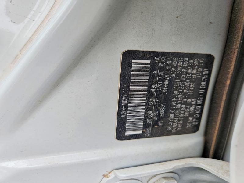 Aukcja sprzedaży 2021 Nissan Rogue Sport, vin: JN1BJ1AWXMW444670, numer aukcji: 51884866