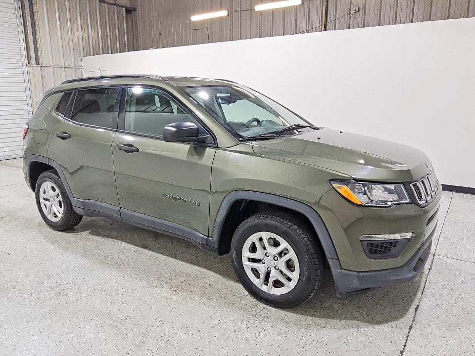 Продажа на аукционе авто 2018 Jeep Compass, vin: 3C4NJCAB8JT204487, номер лота: 54185126