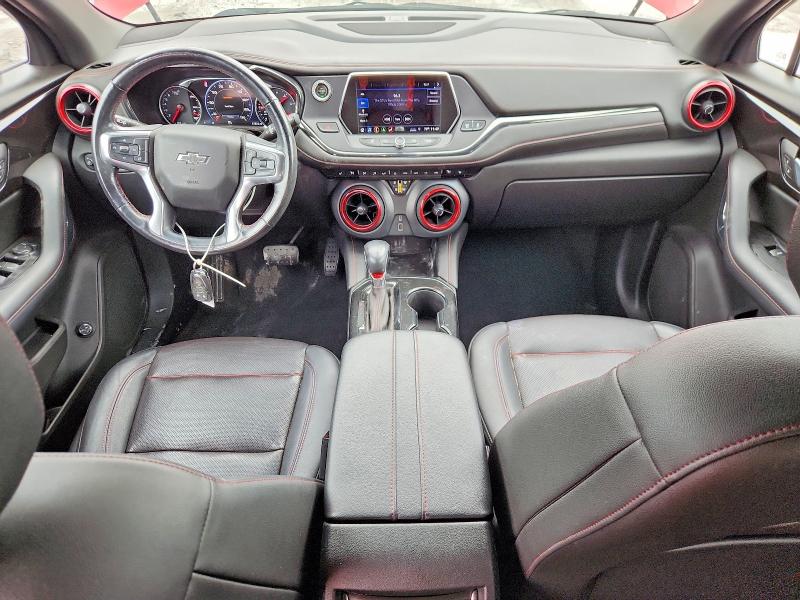 53551726 :رقم المزاد ، 3GNKBERS0KS667447 vin ، 2019 Chevrolet Blazer مزاد بيع