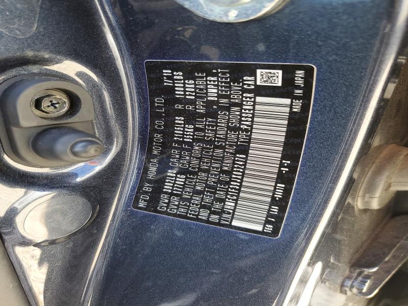 54676966 :رقم المزاد ، JHMFC1F39JX032476 vin ، 2018 Honda Civic مزاد بيع