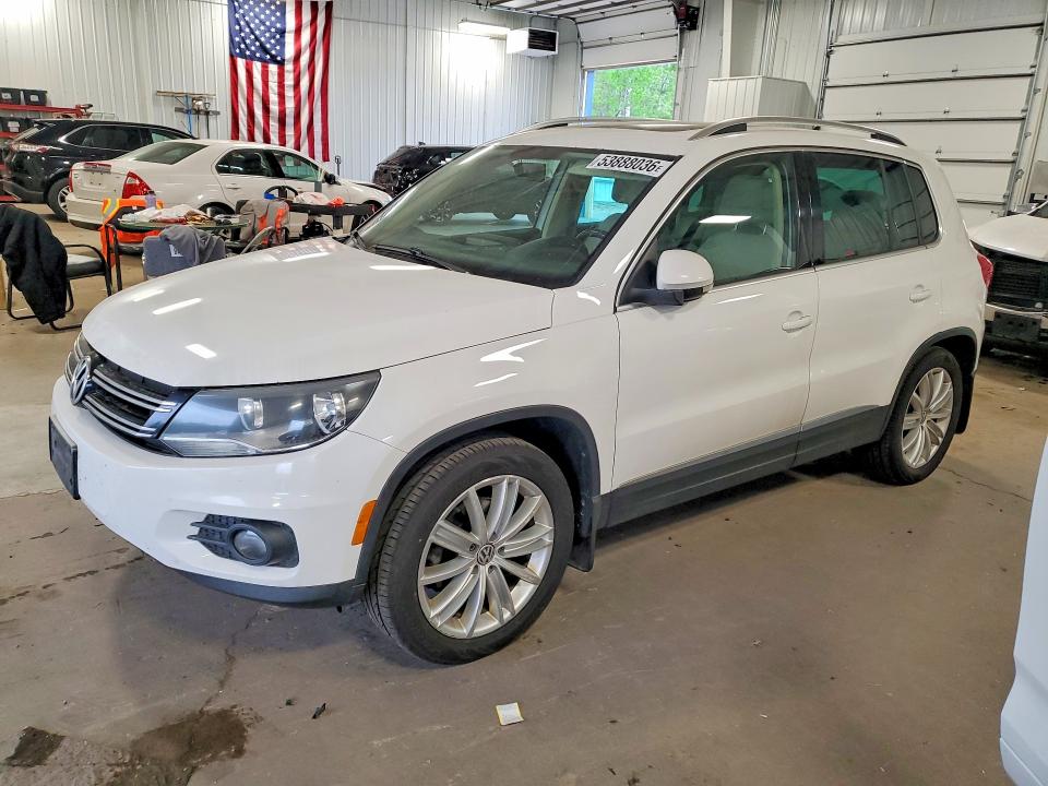 53888036 :رقم المزاد ، WVGBV3AX5DW587169 vin ، 2013 Volkswagen Tiguan مزاد بيع