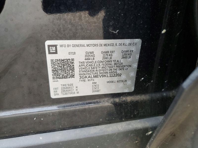 Продажа на аукционе авто 2019 Gmc Terrain, vin: 3GKALMEV9KL112202, номер лота: 53363206