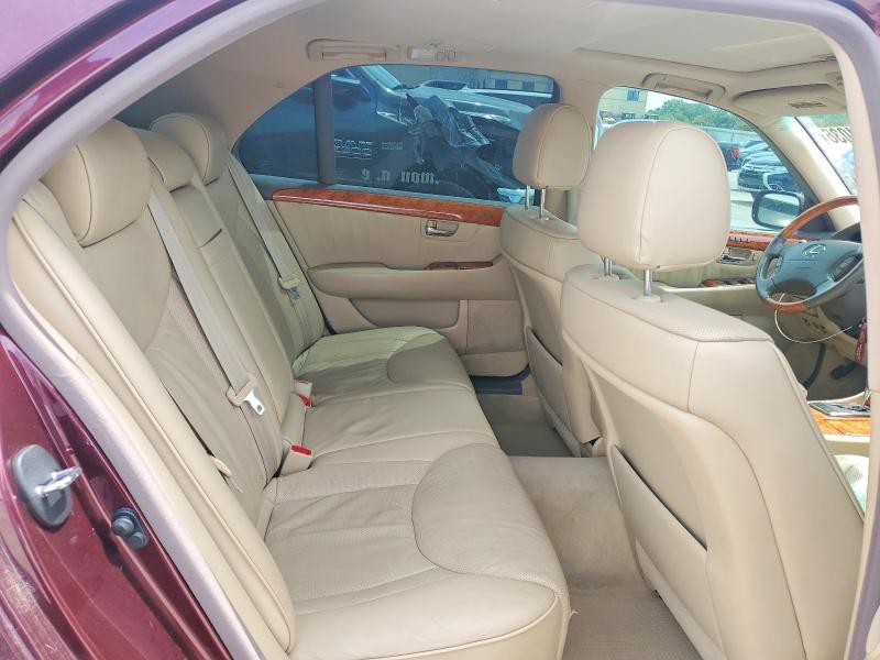 Aukcja sprzedaży 2006 Lexus Ls, vin: JTHBN36F165046292, numer aukcji: 51654036