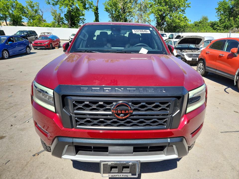 2024 Nissan Frontier მანქანა იყიდება აუქციონზე, vin: 1N6ED1EK0RN603957, აუქციონის ნომერი: 53230646
