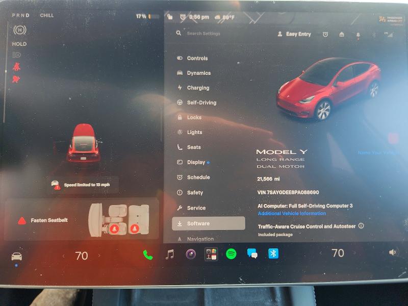 Aukcja sprzedaży 2023 Tesla Model Y, vin: 7SAYGDEE8PA088690, numer aukcji: 54185766