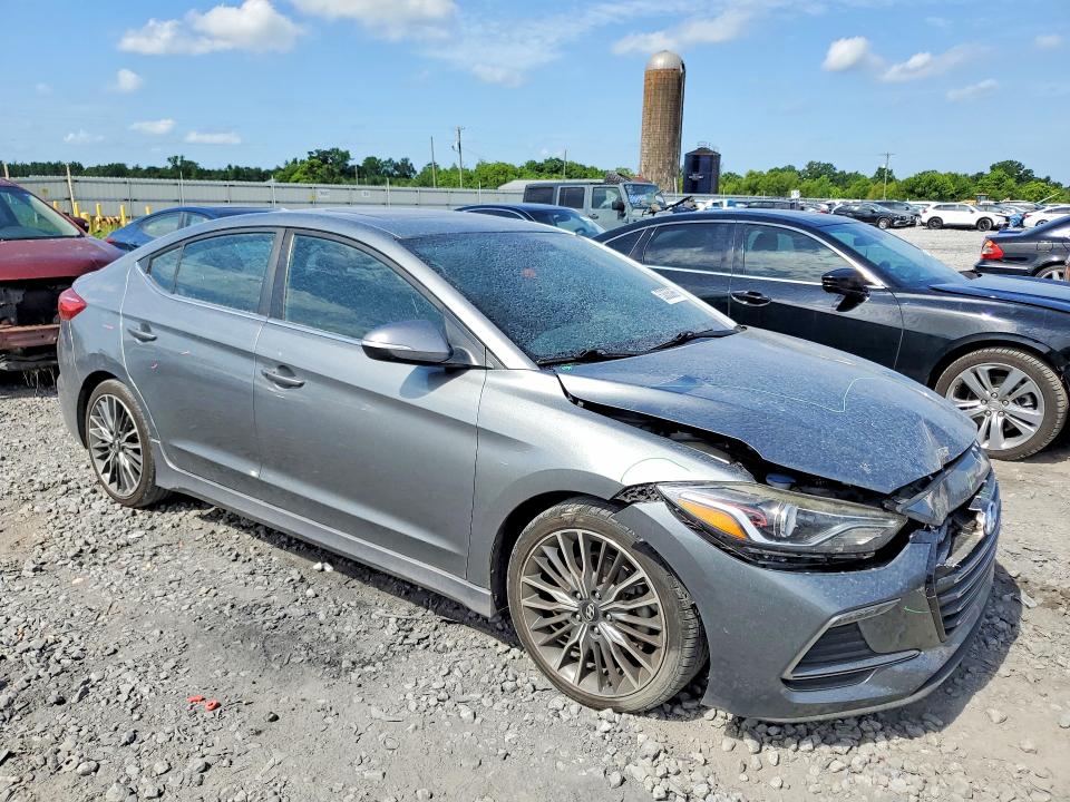 Продаж на аукціоні авто 2017 Hyundai Elantra, vin: KMHD04LB4HU327524, номер лоту: 53655066