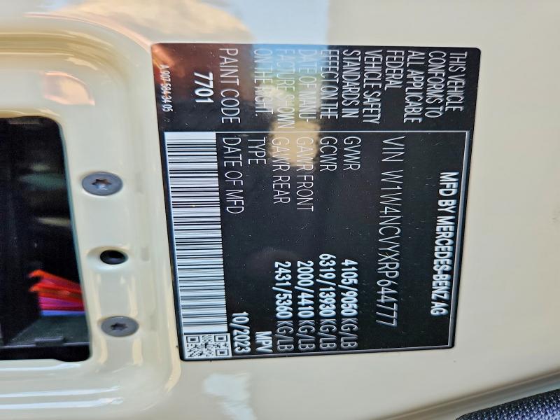 Продажа на аукционе авто 2024 Mercedes Benz Sprinter, vin: W1W4NCVYXRP644777, номер лота: 54678586