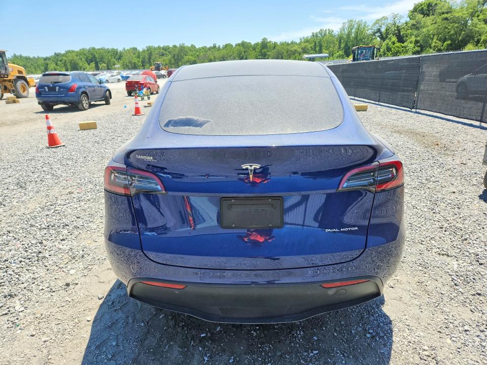 Продажа на аукционе авто 2022 Tesla Model Y, vin: 7SAYGDEE2NA005218, номер лота: 52651026
