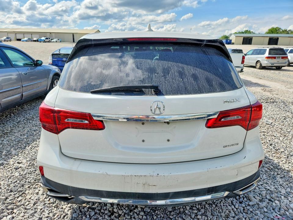 52294596 :رقم المزاد ، 5FRYD4H52HB031406 vin ، 2017 Acura Mdx مزاد بيع