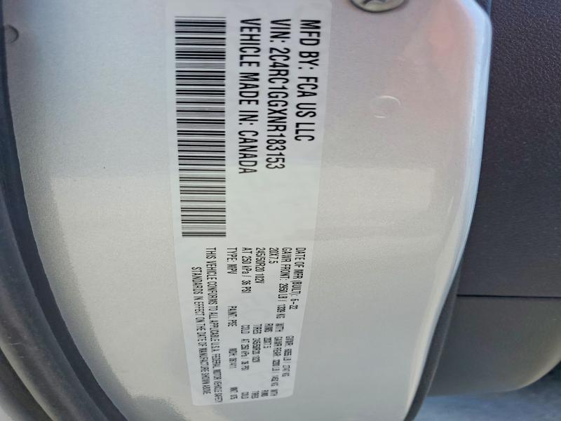 Продаж на аукціоні авто 2022 Chrysler Pacifica, vin: 2C4RC1GGXNR183153, номер лоту: 50090096